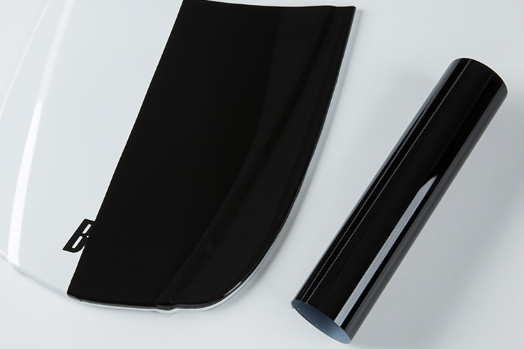 Tough TPH Anti Scratch Auto Paint Protection Film Self Healing Gloss Black PPF
