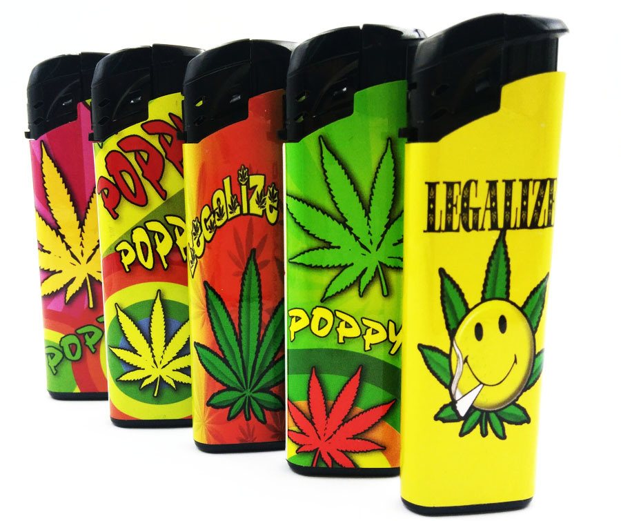 Cheap Kerosene Lighter LED Light Cigarette Lighter Refillable Gas Lighters Smoking Accessories