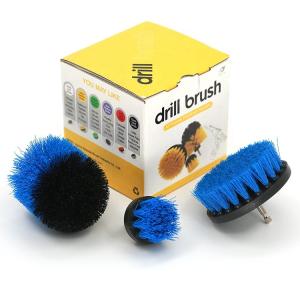 Wholesale Nylon 3 Piece Drill Brush Set For Car / House Cleaning from china suppliers