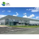 Prefabricated Steel Structure Warehouse Galvanized / Painted Steel Farm Building