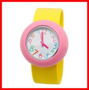 Wholesale colorful silicone kids slap watch from china suppliers