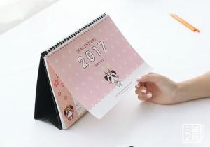 China calendar 2017 table Planner Calendar printing on sale