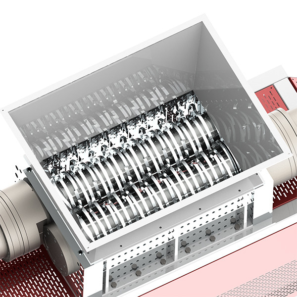 ISO Approval Plastic Recycling Line With Shredder Single Shaft Energy Saving