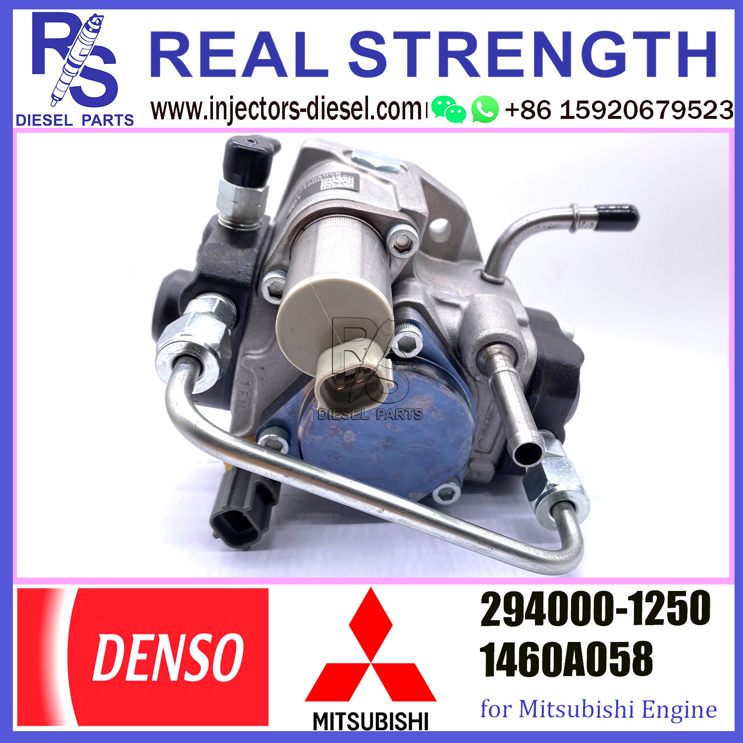 Diesel common rail originale 294000-1250, 294000-1251, 294000-1252, 294000-1253, 1460A058 for Mitsubishi engine