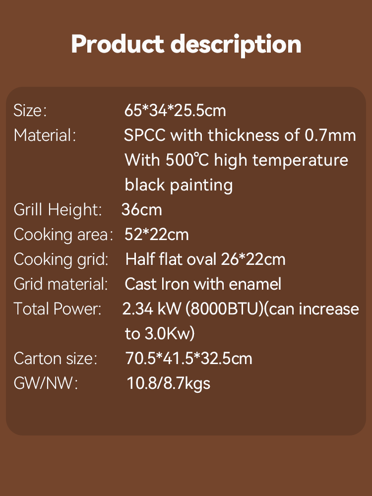 Easily Assembled 2 Burner Propane BBQ Gas Grill with Rotisserie Natural Gas Type