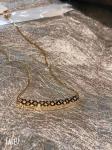 Engraved Gold Name Plate Stainless Steel Womens Necklace
