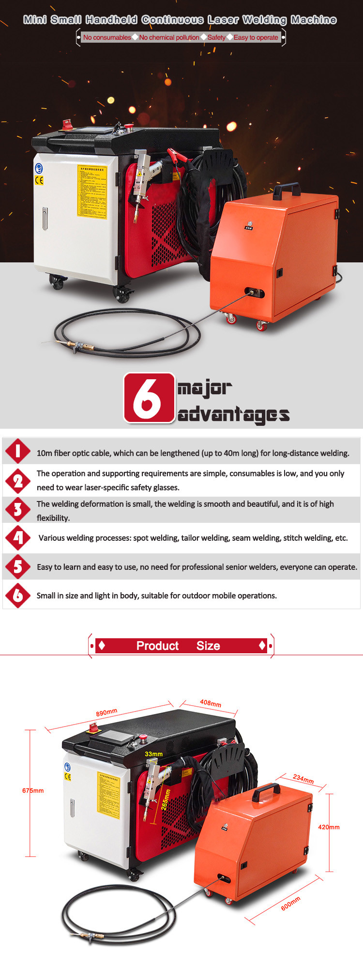 Cheap Price Handheld Laser Welding Machine 3 In 1 1500w 2000w Portable Laser Welder For Sale