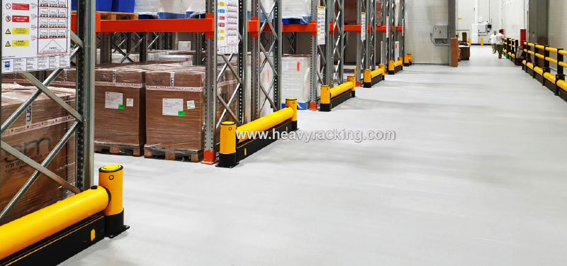 Racking Upright Protectors  Rack End  Protector Guard  Warehouse Safety Bollard