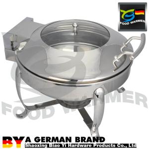 Wholesale Induction Restaurant Chafing Dishes Luxury Round Shaped Standard With Electric Heating from china suppliers