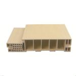 Wall Frame Surround CE Certified Durable Co-extruded PVC Mouldings and WPC Door
