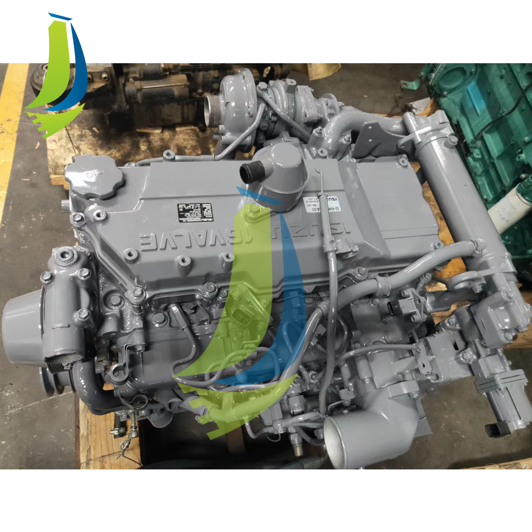 4HK1 Diesel Complete Engine Assy For Excavator Spare Parts