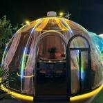 Outdoor Inflatable Bubble Lodge Camping Dining Tent House Star Dome House