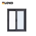 Aluminium Metal Building Commercial Horizontal Sliding glass Windows Replacement