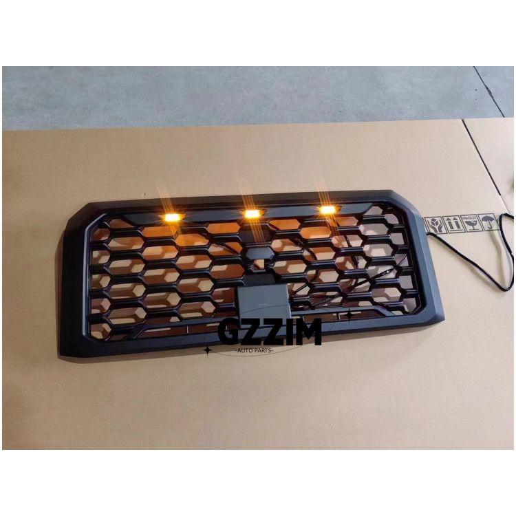 For Triton L200 2024 ABS Plastic Black Car Grille Front Middle Grille