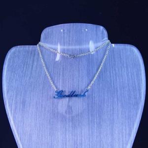 Wholesale New Fashion Ladies 316L High Quality Charming Pendant Chain Necklace LPN191 from china suppliers