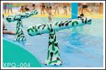 Fiberglass Aqua Park Equipment Water Spray System For Kids / Adults
