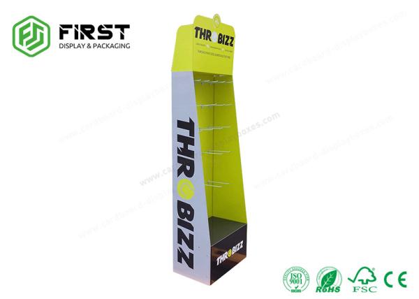 Custom Printed Logo Folding Pop Up Cardboard Display , Cardboard Display Stands