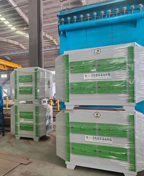 Chemical Industry Activated Carbon Adsorption Box Safe And Eco Friendly Air