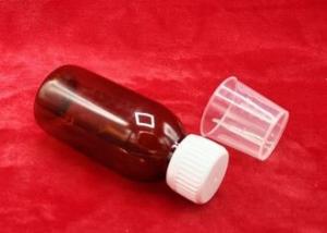 Wholesale Screw Cap Medicine Syrup Bottle , Medical Packaging 100ml Plastic Bottles from china suppliers