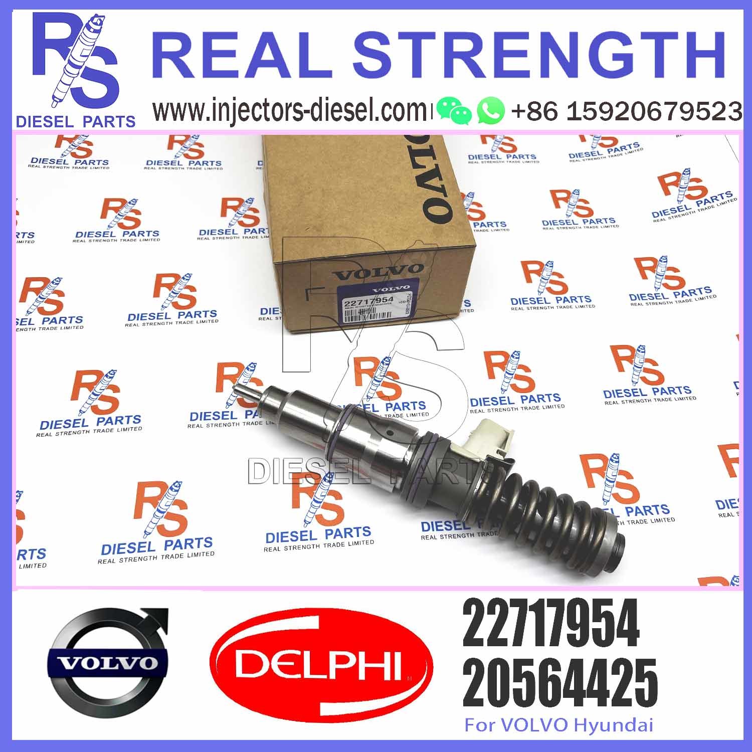 Diesel fuel Injector 21458369 22499124 22717954 for V-O-L-V D13/D16 engine