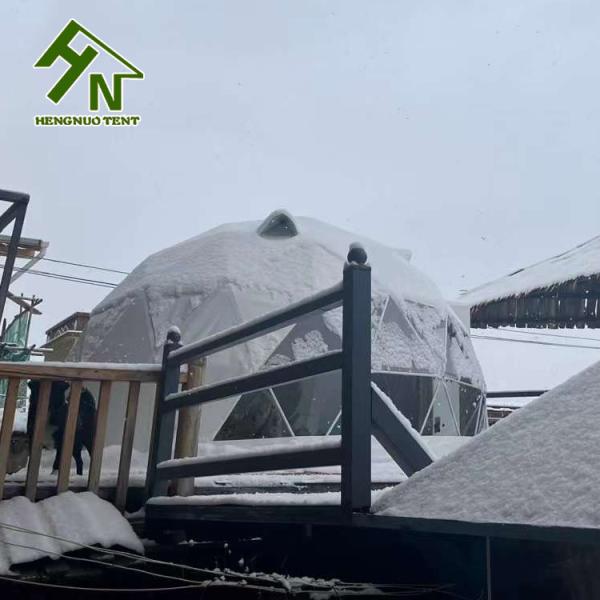 Inflatable Geodesic Dome Tent Camping Igloo Geodesic Dome Tent Install On The