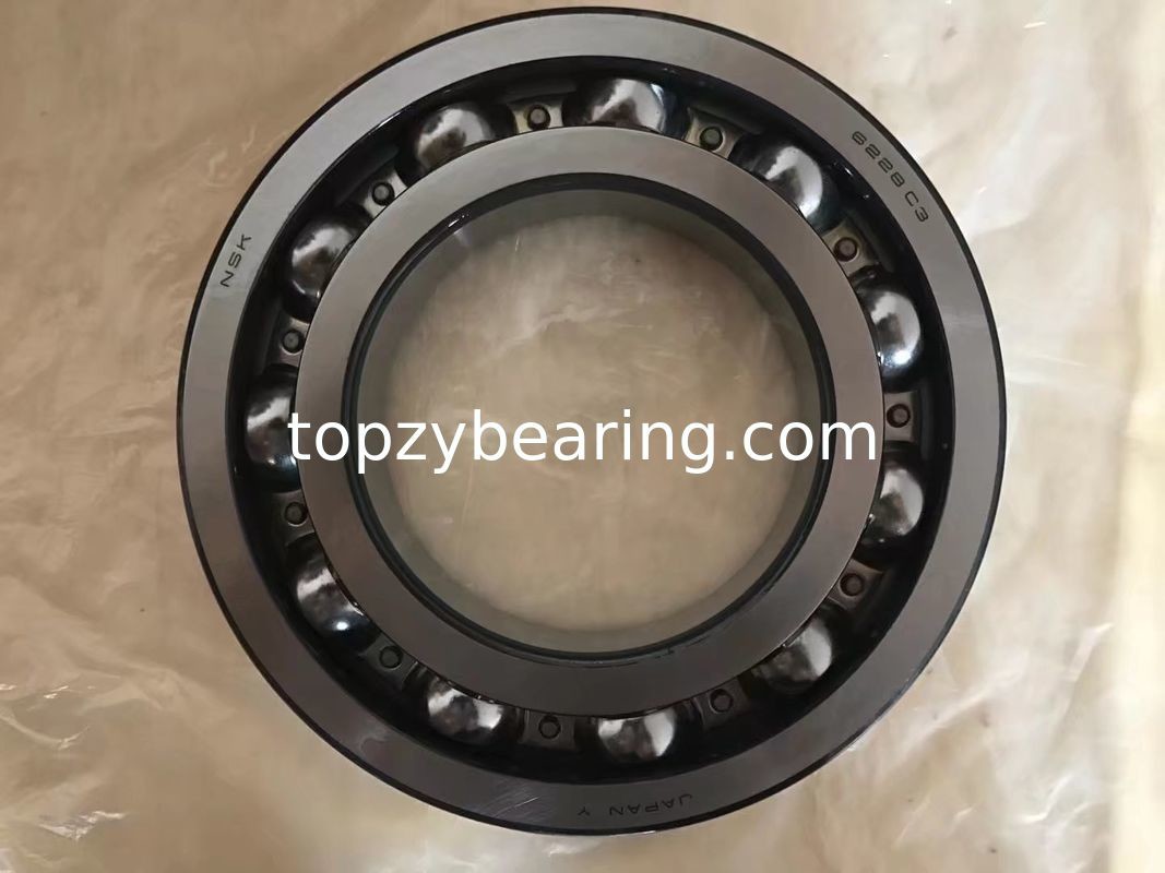 NSK brand Chrome Steel Size 140x250x42 mm Deep Groove Ball Bearing 6228 C3 6228ZZ 6228 2RS