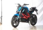Red Lightweight Electric Motorbike Road Legal 1760*750*1060 Mm Full Size