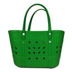 Washable Waterproof Rubber Beach Bag Opening non toxic Weather Resistant