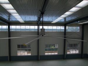 Wholesale 60Hz 7 diameter Large Industrial ceiling fans in philippines factory low rpm silent from china suppliers