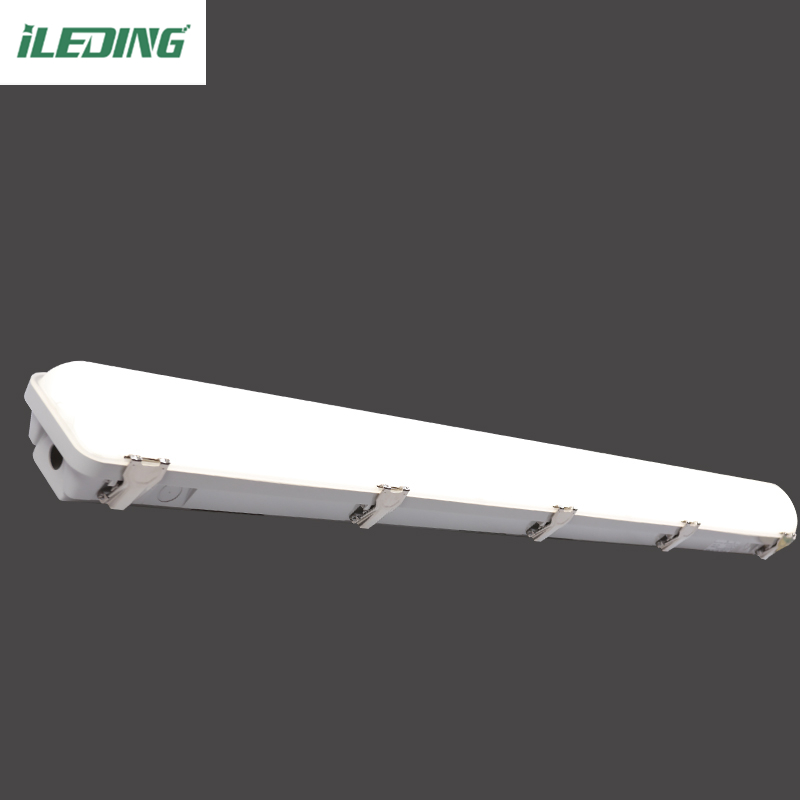 4FT Workshop Tri-proof Light with Daylight Color Temperature and IP66 Waterproof Rating
