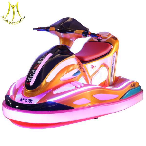 Hansel playground child ride Motor electric kid amusement motorbikes 4 wheels