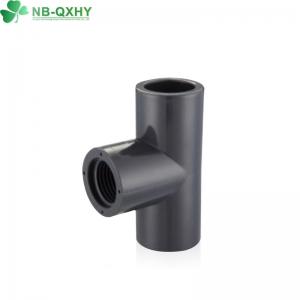 Wholesale Middle East Market White UPVC Tee for Plastic ASTM Sch80 PVC Pipe Fitting Direct from china suppliers