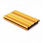 Aluminum Door Profiles Roller Open Style Aluminium Extrusion 6m Length