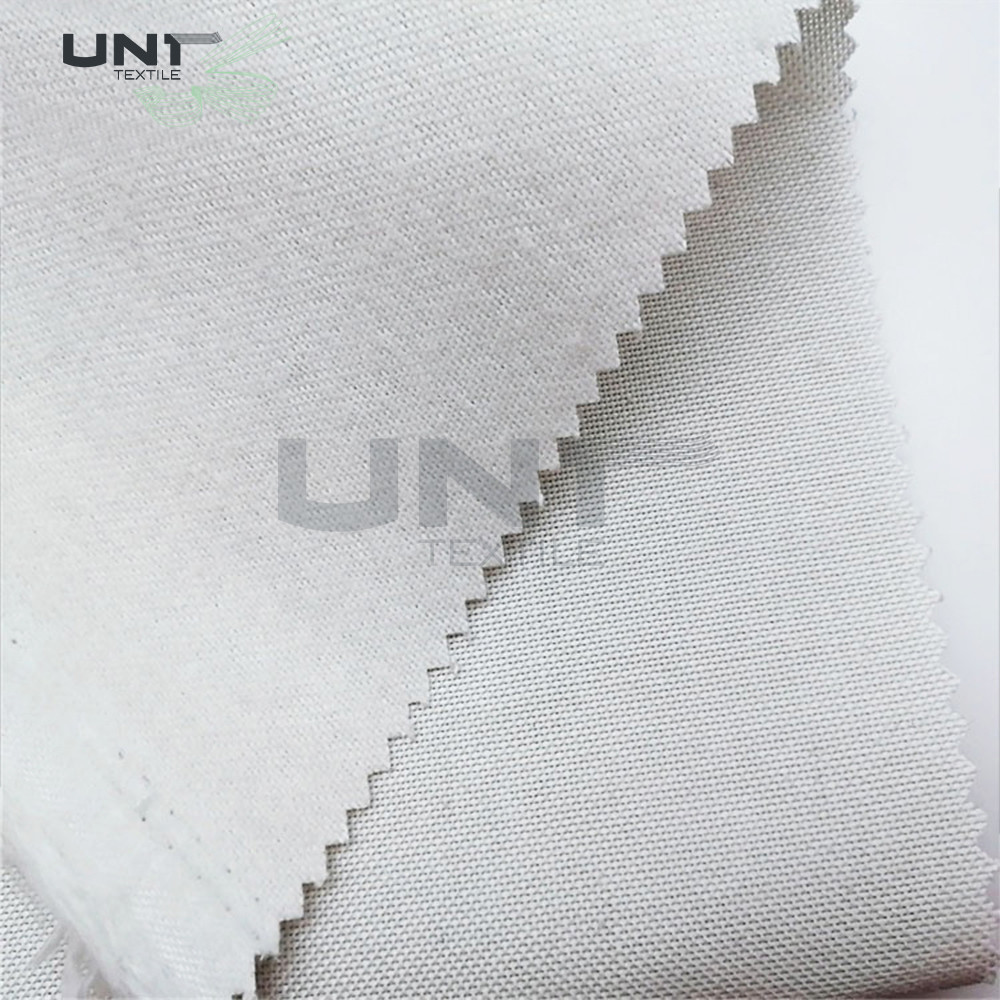 Necktie Fusible Woven Interlining Shrink Resistant Garment Interfacing