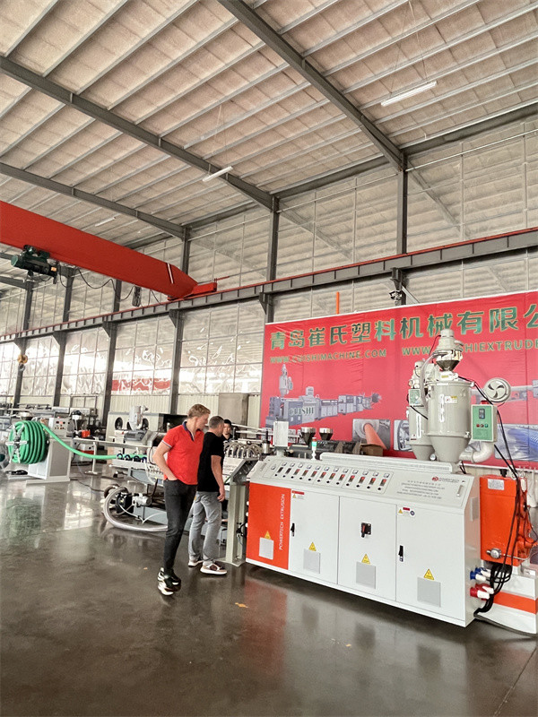 Plastic Corrugated Pipe Extrusion Machine Double Wall Plastic Tube Manufacturing Machine
