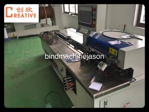 China Wire loop binding machine and hole punching inline PWB580 for notebook on sale