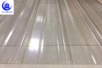 Skylight Anti UV FRP Transparent Roofing Tiles For Garden Warehouse Park
