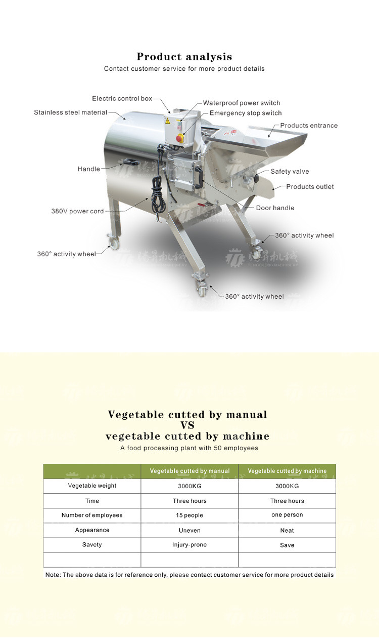 1000KG/H Commercial coconut sweet potato medicine 3d dicing automatic dicing machine