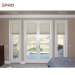4 Panel Double Glazed Aluminum Tempered Glass Sliding Doors For Balcony Entrance