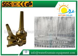 Wholesale Brass Outdoor Water Fountain Equipment Garden Water Adjustable Jet G1 / 2&quot; from china suppliers