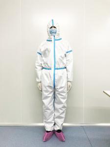 Wholesale Factory Price Medical Grade Non Woven SMS Isolation Protective Clothing Coverall from china suppliers