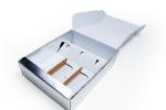 Corrugated Cardboard Wine Bottle Gift Boxes Customized Logo