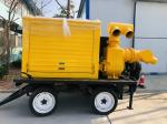 Anti Flood Anti Drought Diesel Motor Water Pump Mobile Trailer Mounted