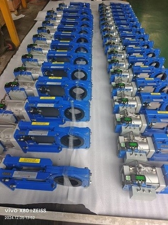 Slurry knife gate valve