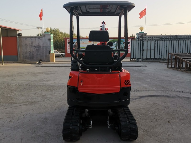 Trench excavator Yanmar engine zero tail swing mini excavator 2ton digger excavator with boom swing