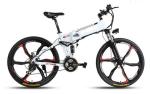 Aluminum Alloy Girls 36 Volt 26 Inch Folding Electric Bike