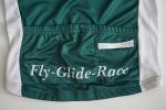Bespoke Mens Printed Cycling Jerseys With Pockets Short Raglan Sleeve