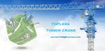 QTP5510 6T Topless Tower Crane Lifting Material For Buildings Construction