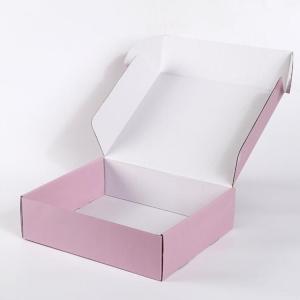 Wholesale E Flute Corrugated Mailing Boxes 66% Recycled Material For Clothes from china suppliers