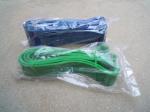 Blue and green extra strong power resistance bands